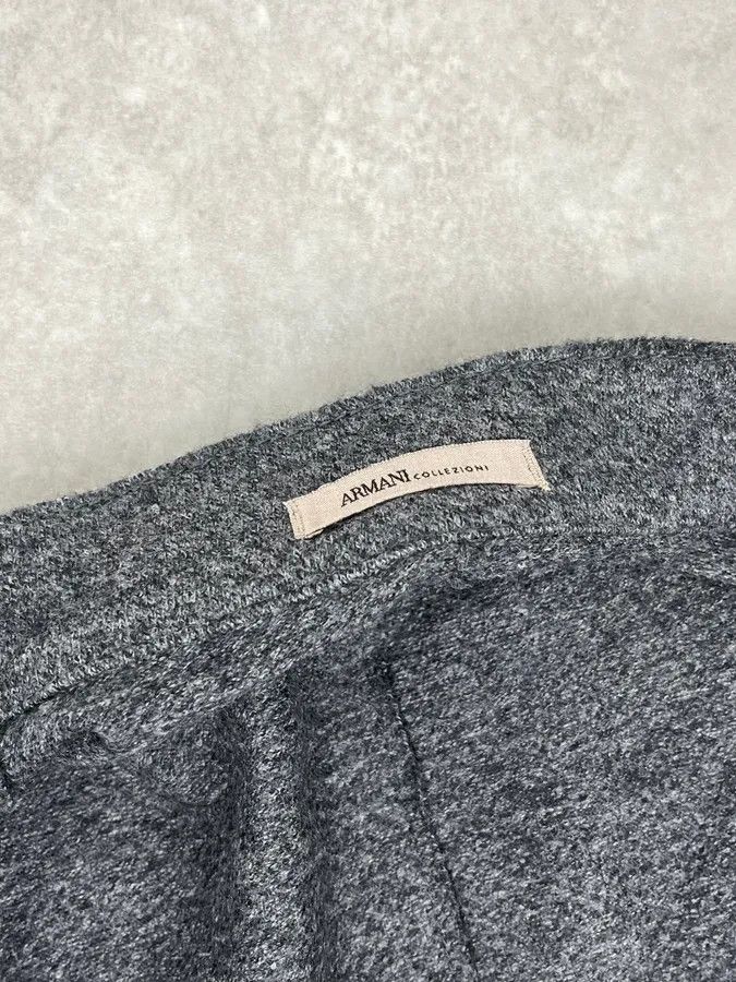Armani Collezioni SS2017 Armani Collezioni Classy Grey Buttoned Jacket Size 44R - 9 Thumbnail