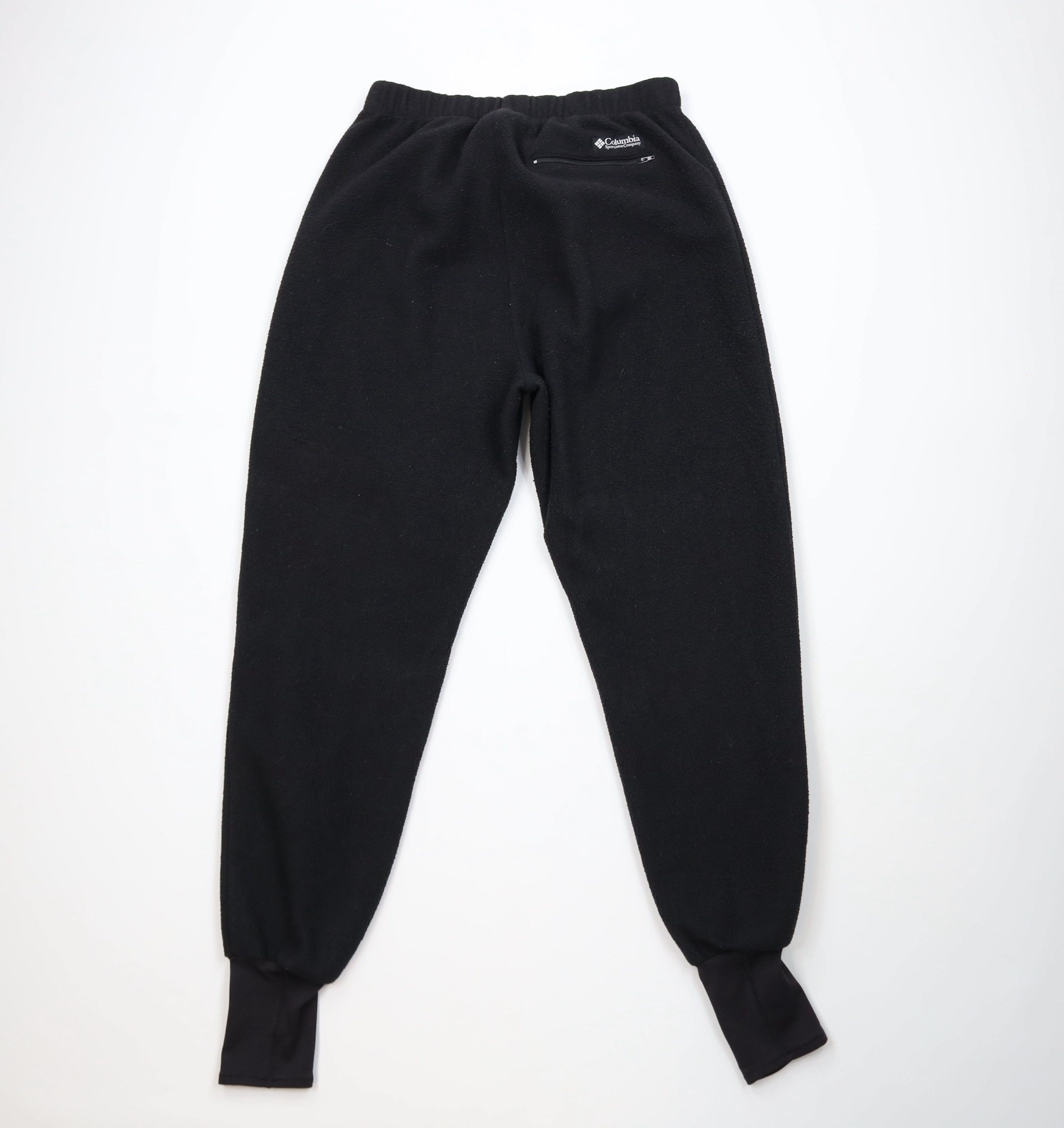Columbia Vintage 90s Columbia Fleece Sweatpants Joggers Pants Black Size 30" / US 8 / IT 44 - 7 Thumbnail