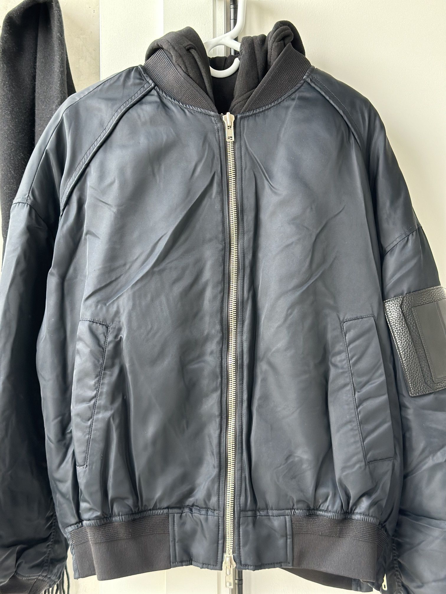 Juun.J Juun.J Symmetry MA-1 Bomber Jacket Size US L / EU 52-54 / 3 - 1 Thumbnail