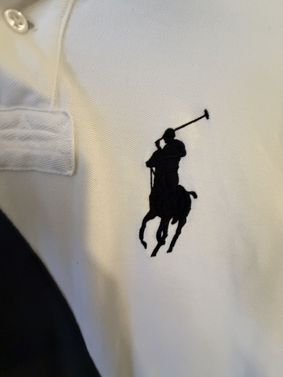 Polo Ralph Lauren Ralph lauren white #9 Sports Polo Size US L / EU 52-54 / 3 - 2 Thumbnail