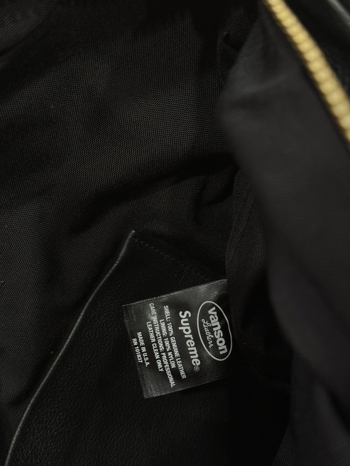 Supreme × Vanson Leathers Supreme Vanson Leathers Spider Web Bag Size ONE SIZE - 17 Thumbnail