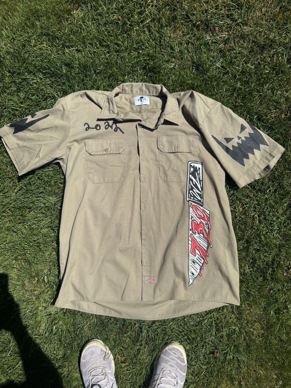 Asspizza × Dickies × Warren Lotas Warren Lotas Ass Pizza Dickies button up Size US L / EU 52-54 / 3 - 2 Thumbnail