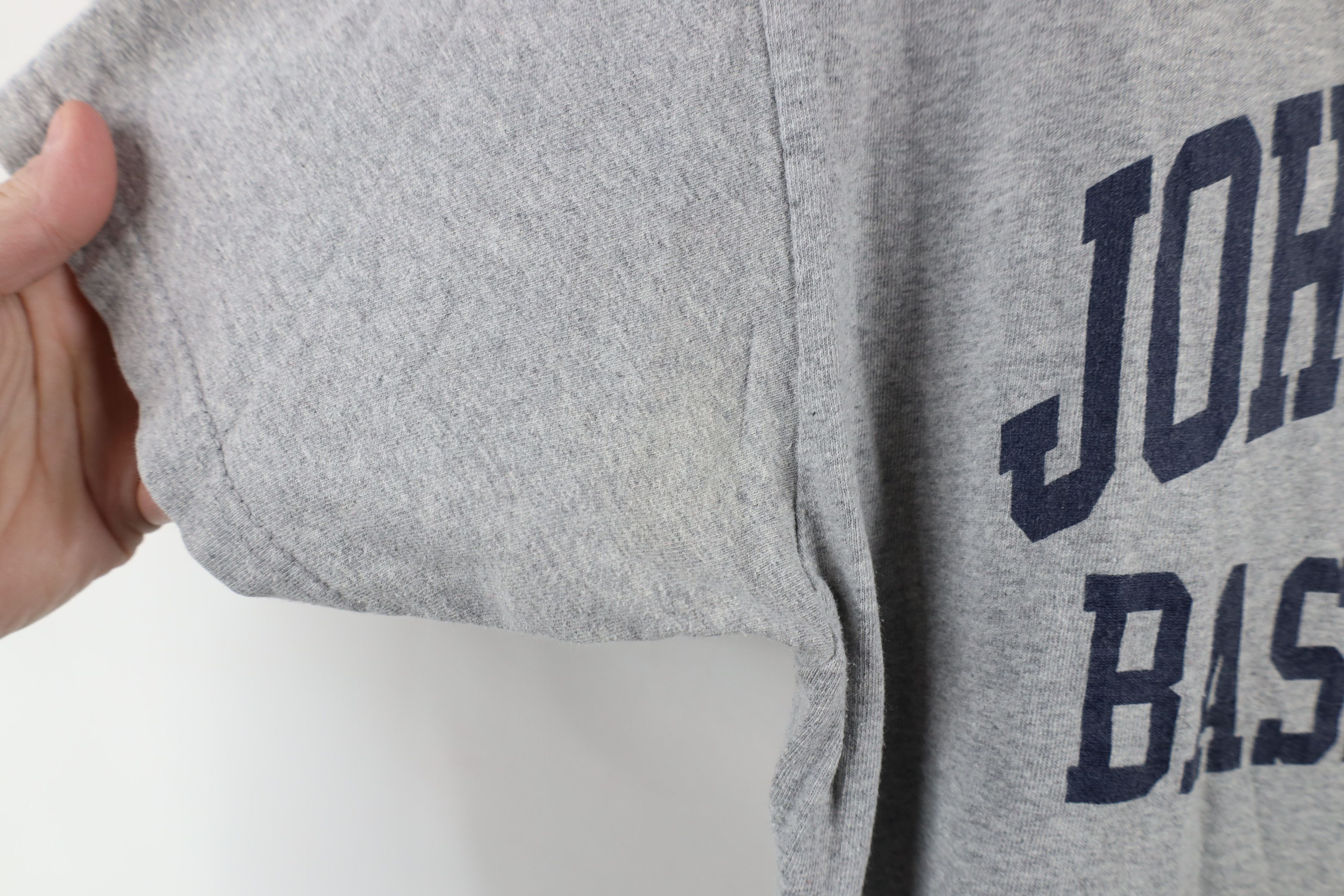 Champion × Vintage Vintage 90s Champion University Basketball T-Shirt Gray Size US M / EU 48-50 / 2 - 4 Thumbnail