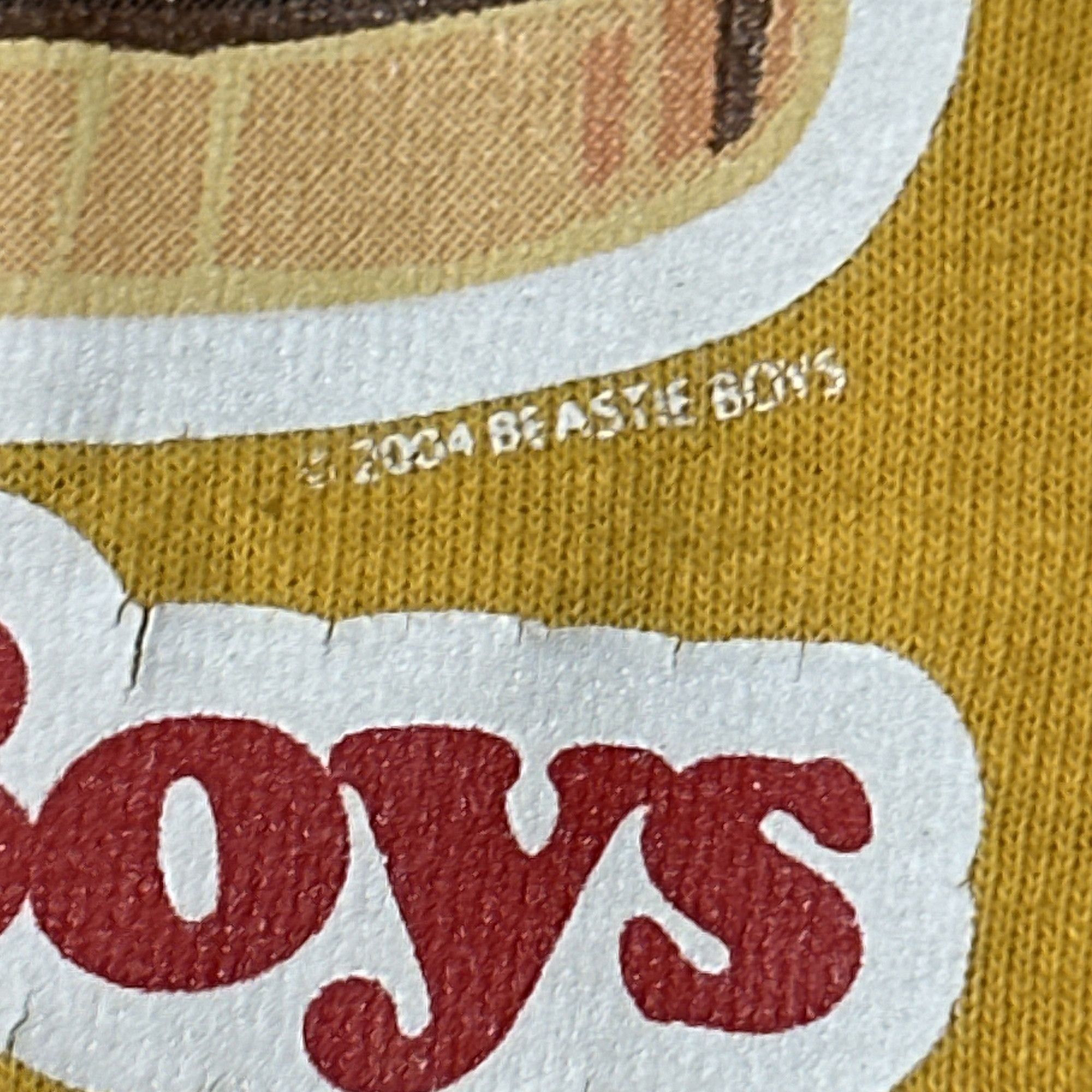 Gildan Vintage Beastie Boys Burger Graphic T-Shirt Size M Size US M / EU 48-50 / 2 - 4 Thumbnail