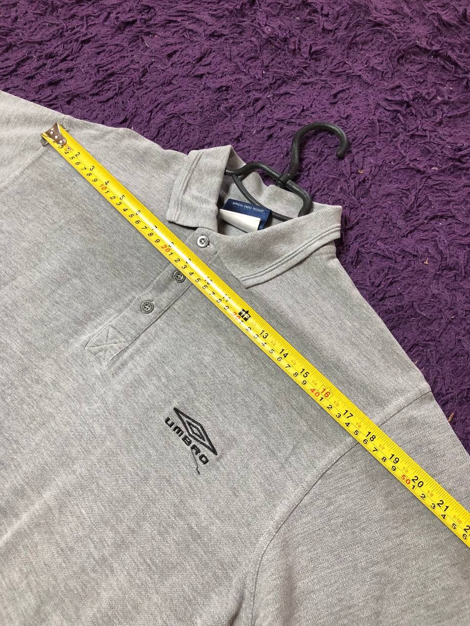 Umbro Umbro Vintage Polo gray Umbro logo T-Shirt Y2K Size US M / EU 48-50 / 2 - 8 Thumbnail