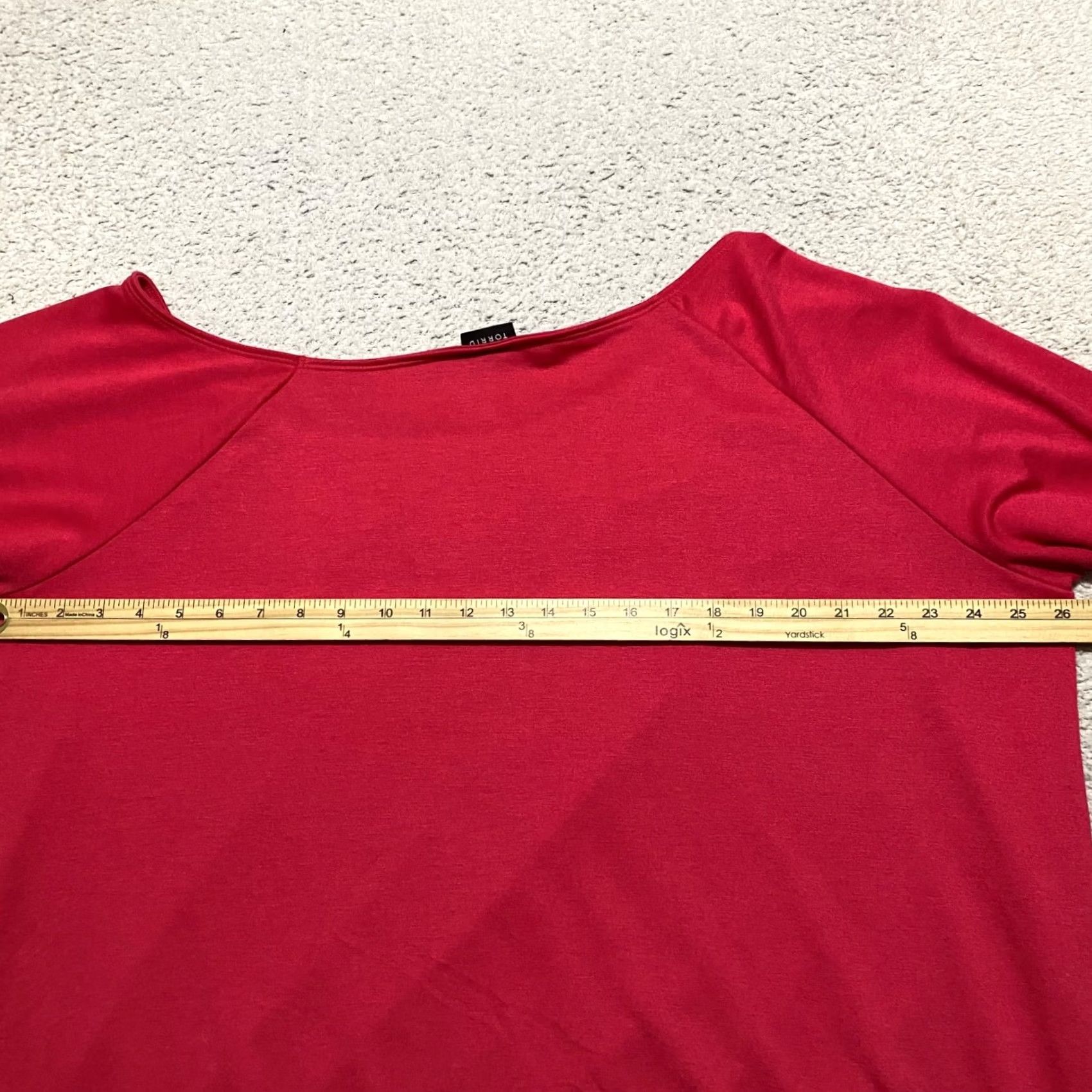 Torrid Torrid Sweatshirt Womens sz 3X Plus Pink Love Long Sleeve Lightweight Boatneck Size XXL / US 16-18 / IT 52-54 - 6 Thumbnail