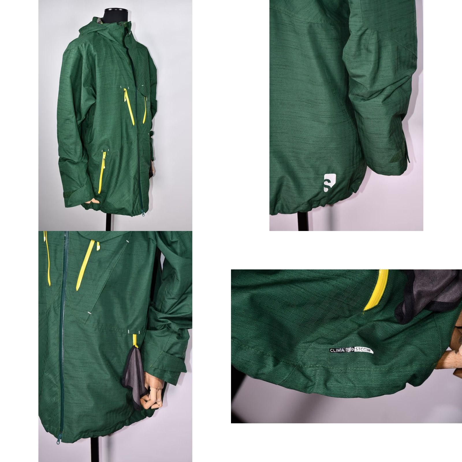 Salomon Salomon Jacket Green Mens 2XL CADABRA 2L FAIRPLAY Size US XXL / EU 58 / 5 - 8 Thumbnail
