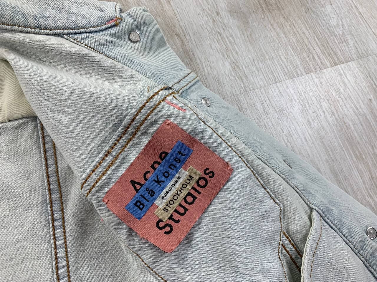 Acne Studios × Designer Womens denim jacket Acne Studios Size 34 Size XXS / US 00 / IT 34 - 9 Thumbnail