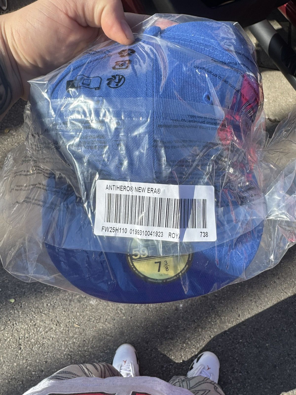 Supreme FW25 Supreme ANTIHERO Fitted 7 3/8 Size ONE SIZE - 2 Thumbnail