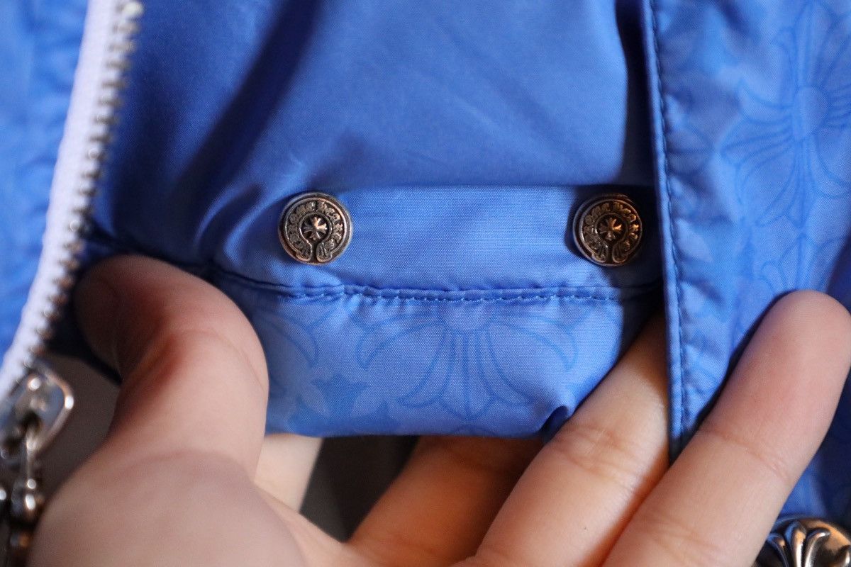Chrome Hearts Chrome Hearts Blue Down Vest - Size M Size US M / EU 48-50 / 2 - 14 Thumbnail