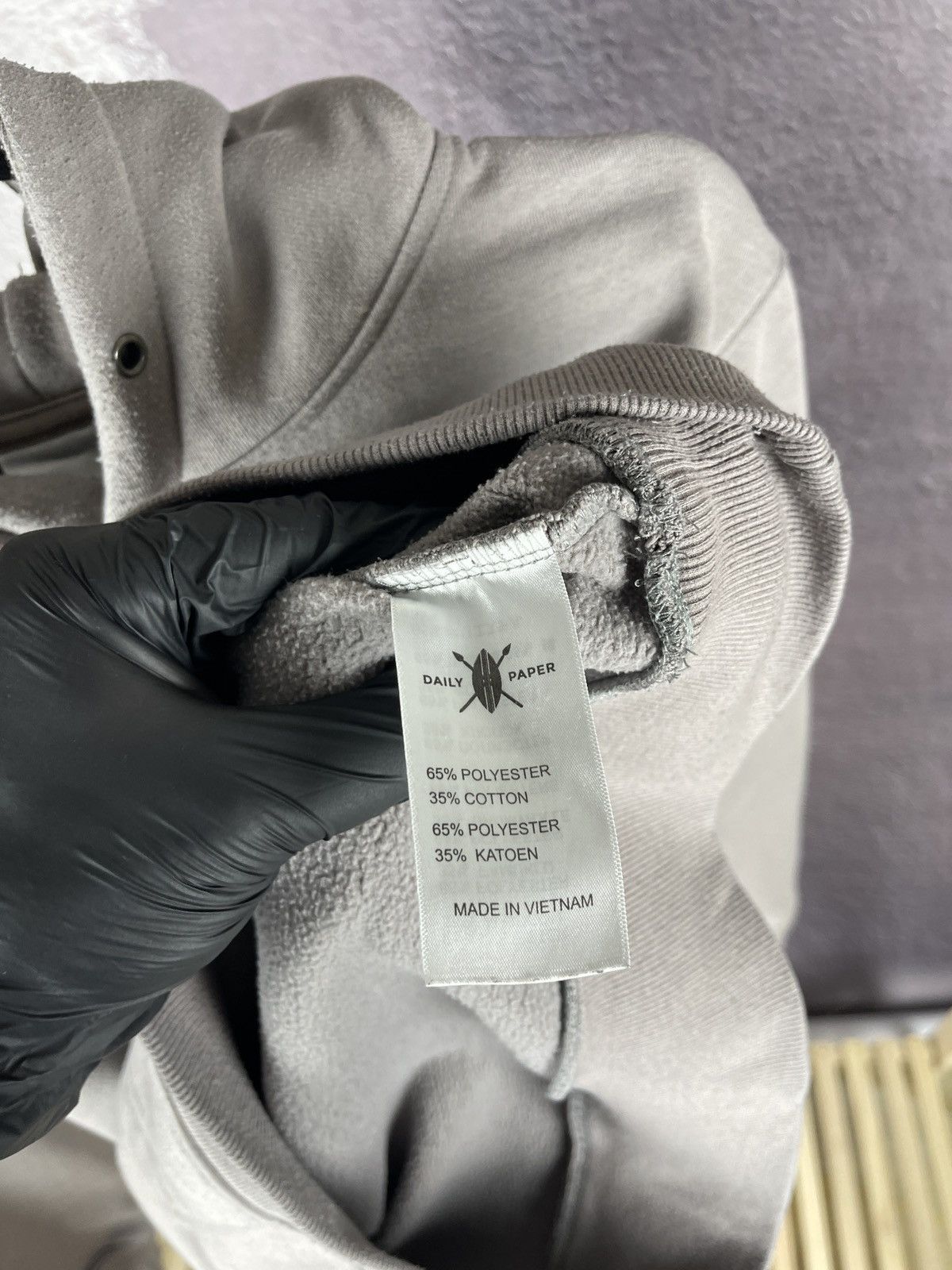 Daily Paper Daily Paper stay informed hype hoodie gray Size US M / EU 48-50 / 2 - 9 Thumbnail