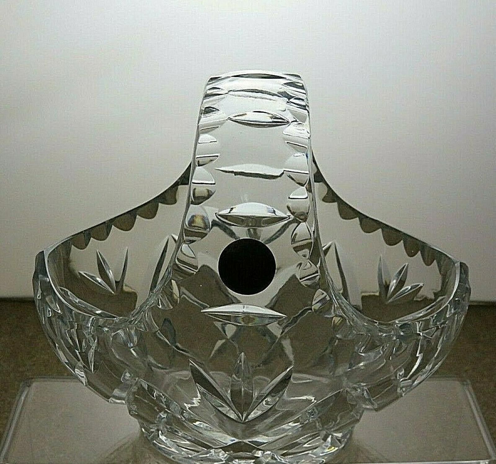 Other Zwiesel Cristallerie Crystal Cut Handed Fruit Basket 6 3/4" Size ONE SIZE - 6 Thumbnail