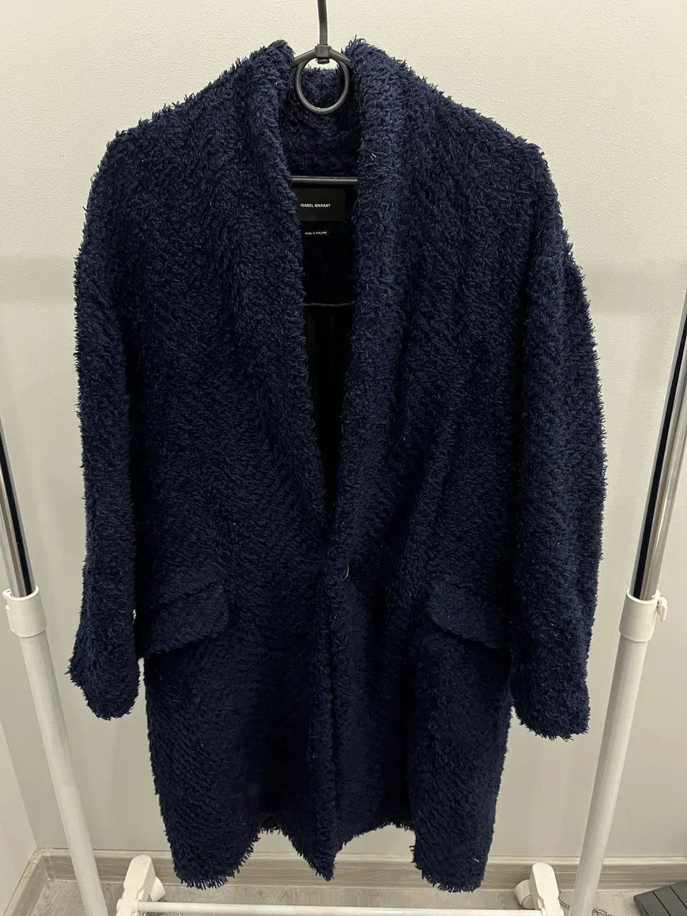 Isabel Marant Isabel Marant One Button Fuzzi Wool Coat Size M / US 6-8 / IT 42-44 - 1 Thumbnail
