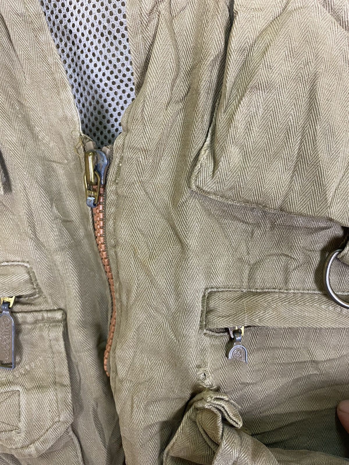 Vintage Vintage Outdoor Tactical Vest Jacket Size US L / EU 52-54 / 3 - 14 Thumbnail