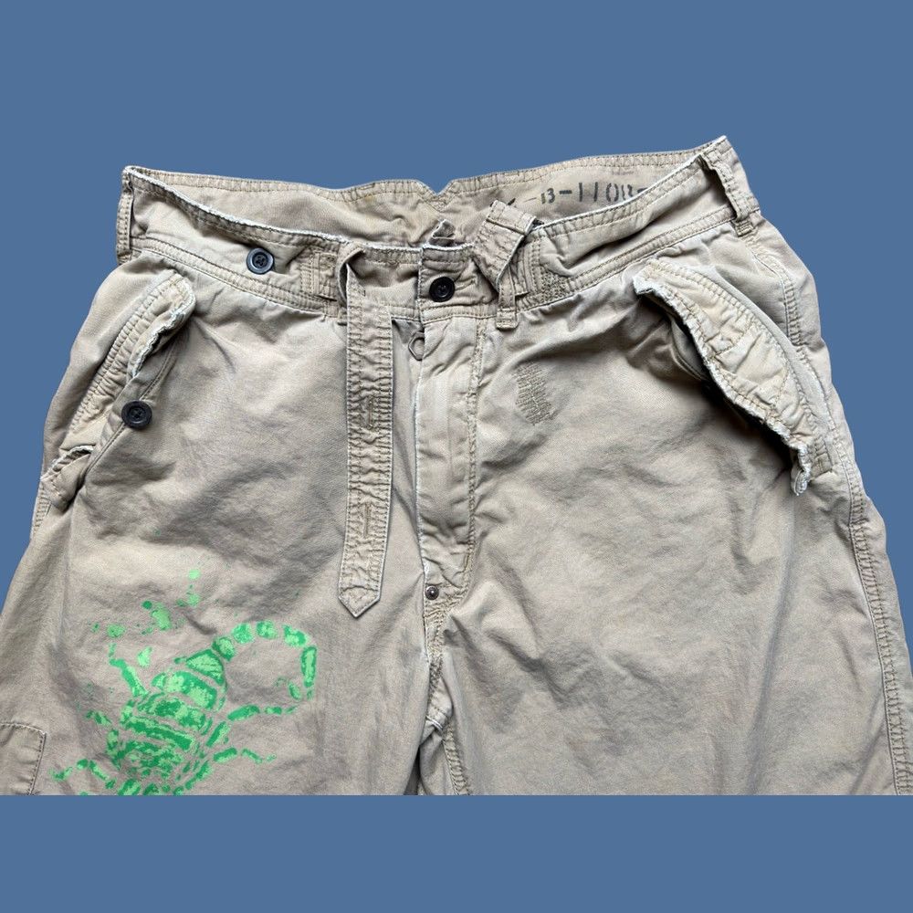Polo Ralph Lauren VINTAGE Polo Ralph Lauren Paratrooper Shorts Mens 36 Cargo Short Brown 90s Read Size US M / EU 48-50 / 2 - 1 Thumbnail
