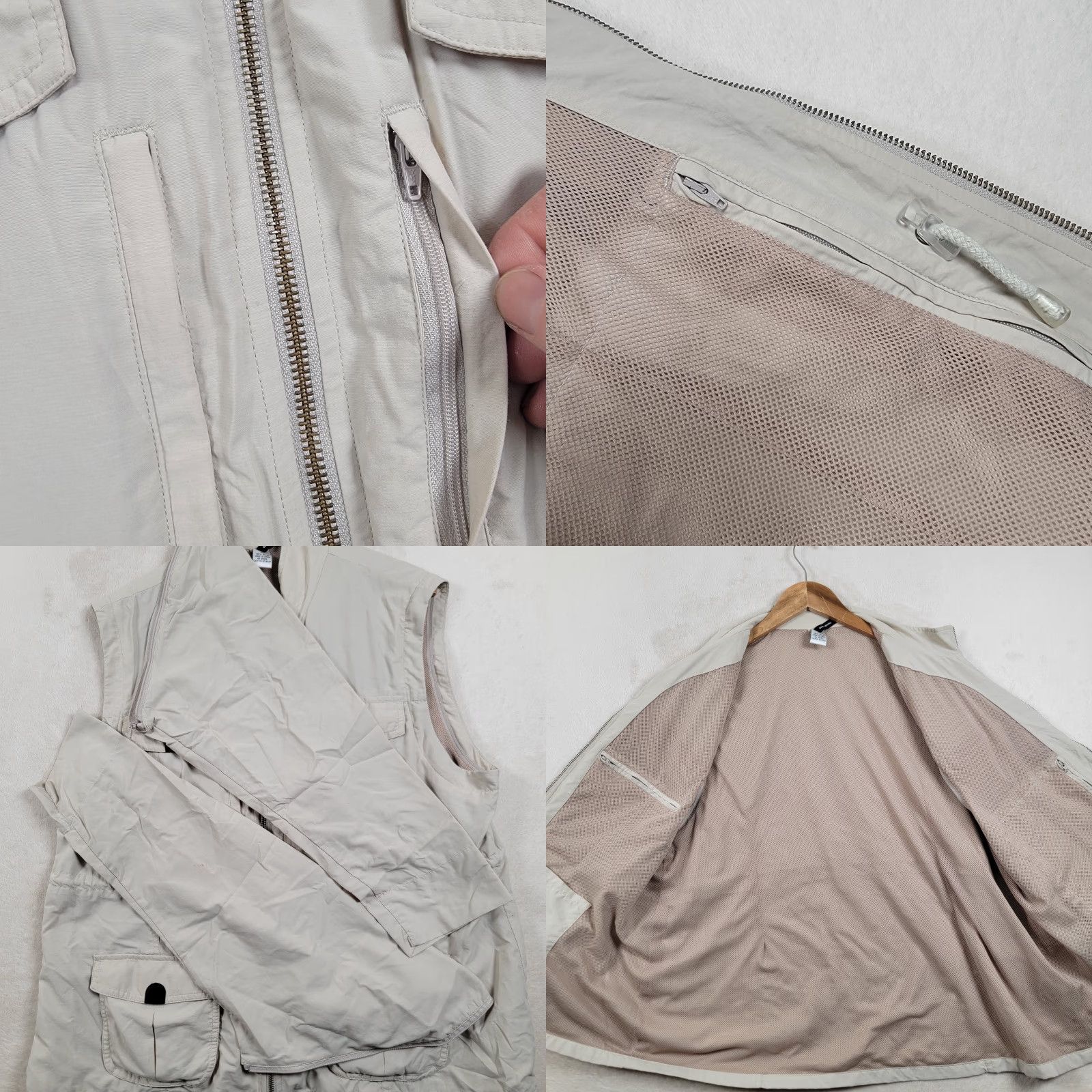 Eddie Bauer VINTAGE Eddie Bauer Magellan Jacket/ Vest 2XL Chore Outdoor Utility Jacket Brown 2XL Full Zip Pockets Mens Size US XXL / EU 58 / 5 - 9 Thumbnail