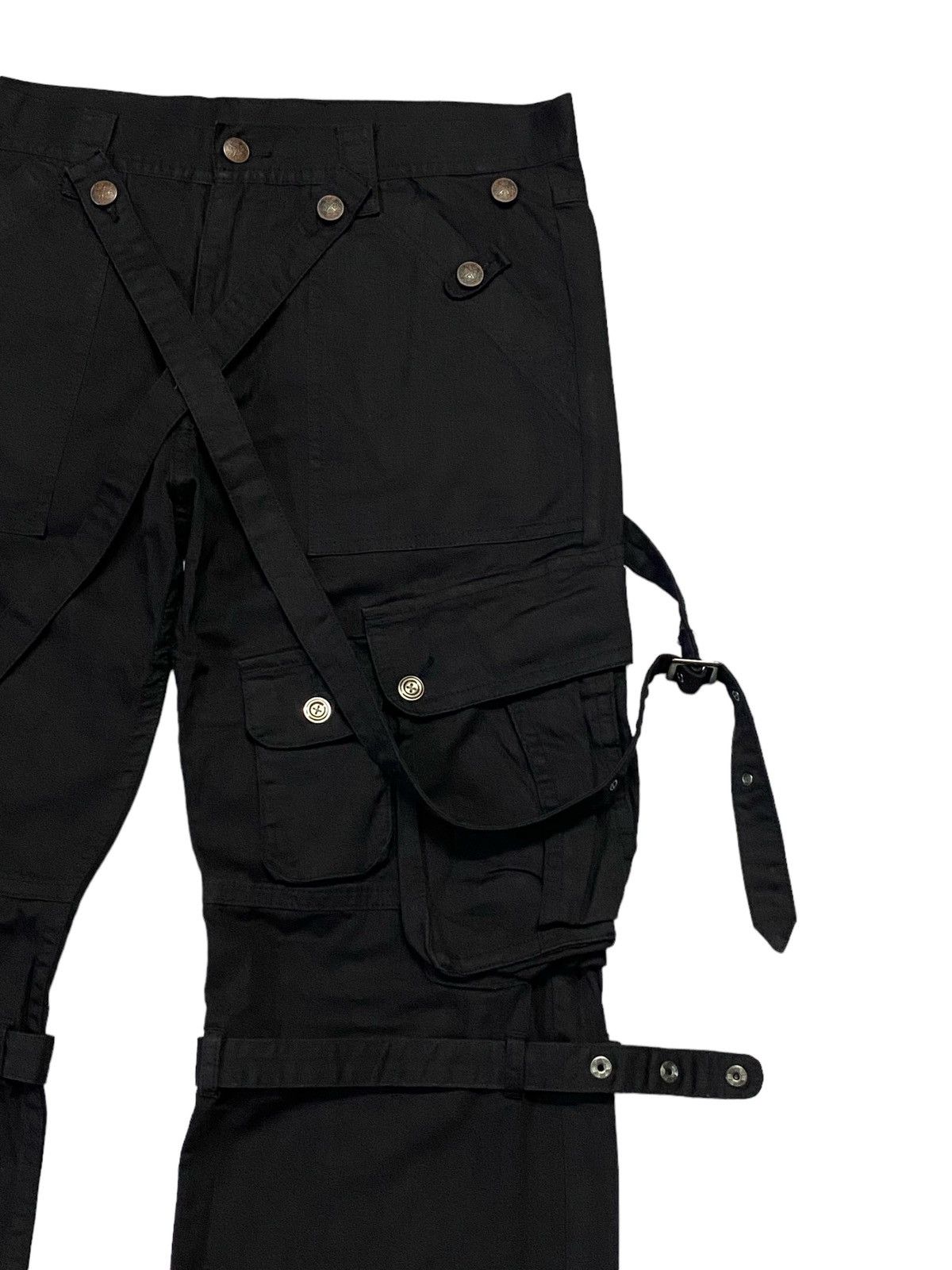 If Six Was Nine Japanese Brand “CHIL DEROC III” Bondage Pants Size US 32 / EU 48 - 16 Thumbnail