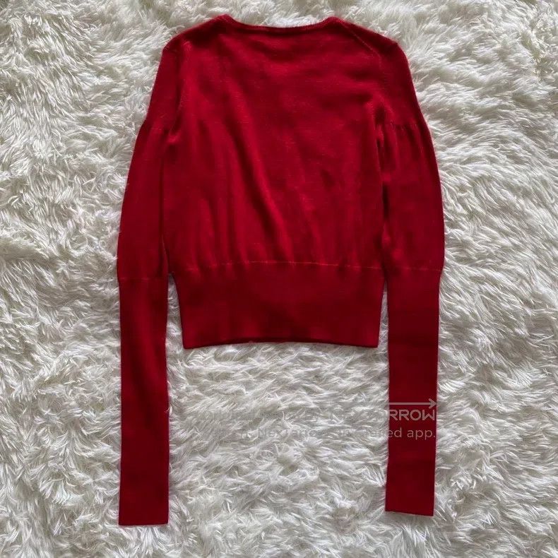 Vivienne Westwood Vivienne Westwood Red Knit Sweater Size M / US 6-8 / IT 42-44 - 3 Thumbnail