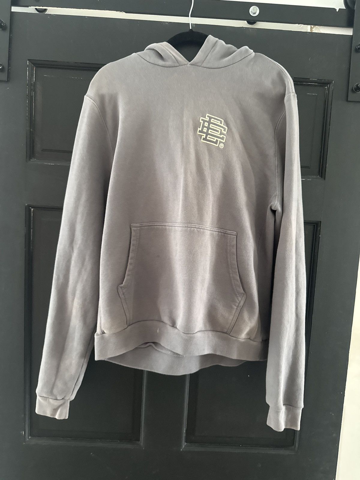 Eric Emanuel Eric Emanuel Heavyweight Pullover Hoodie – Cement Grey Size US M / EU 48-50 / 2 - 1 Thumbnail