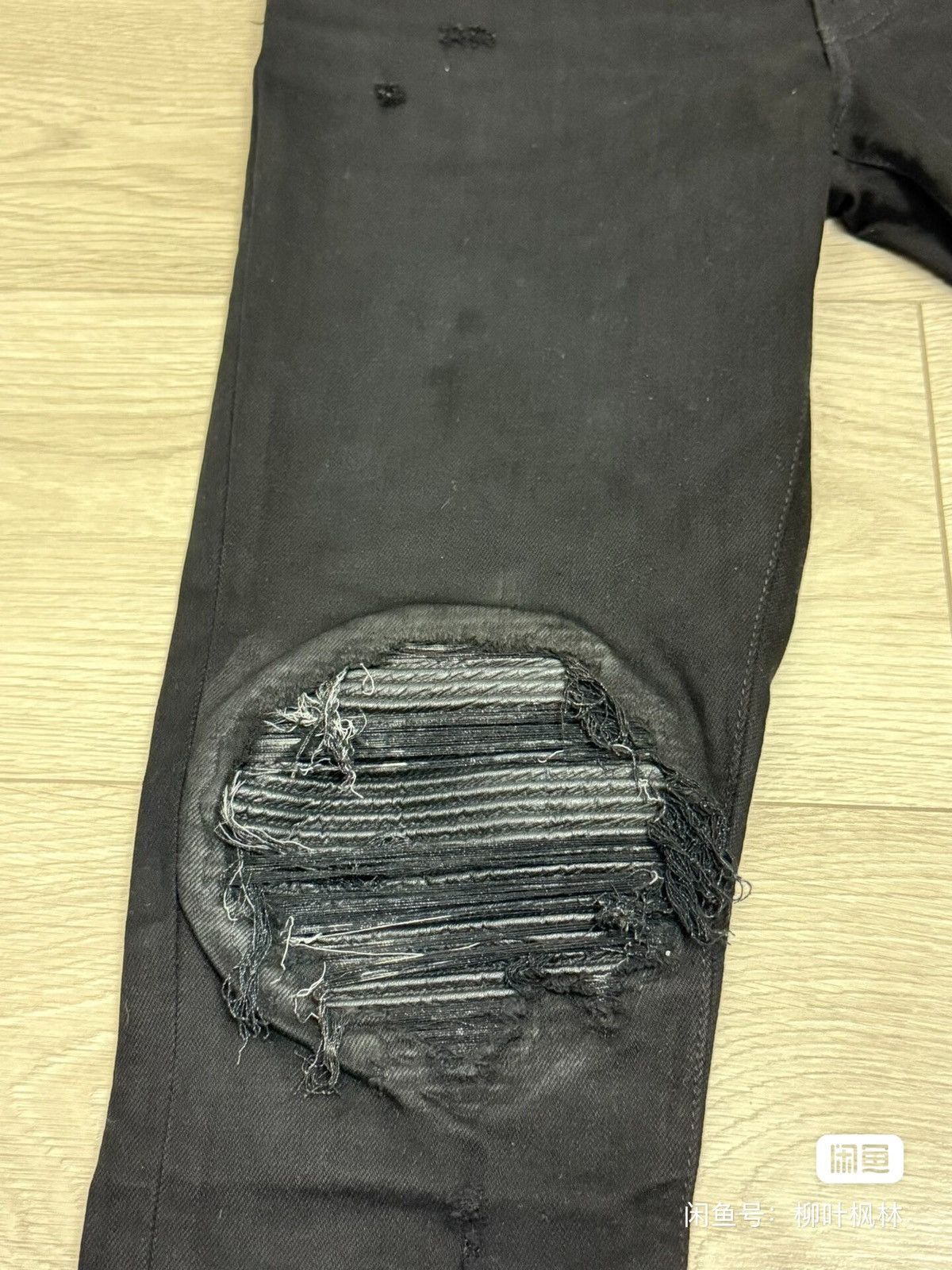 Amiri Amiri 17ss MX1 Leather Black Jeans 2501-Nextarrow Size US 30 / EU 46 - 7 Thumbnail