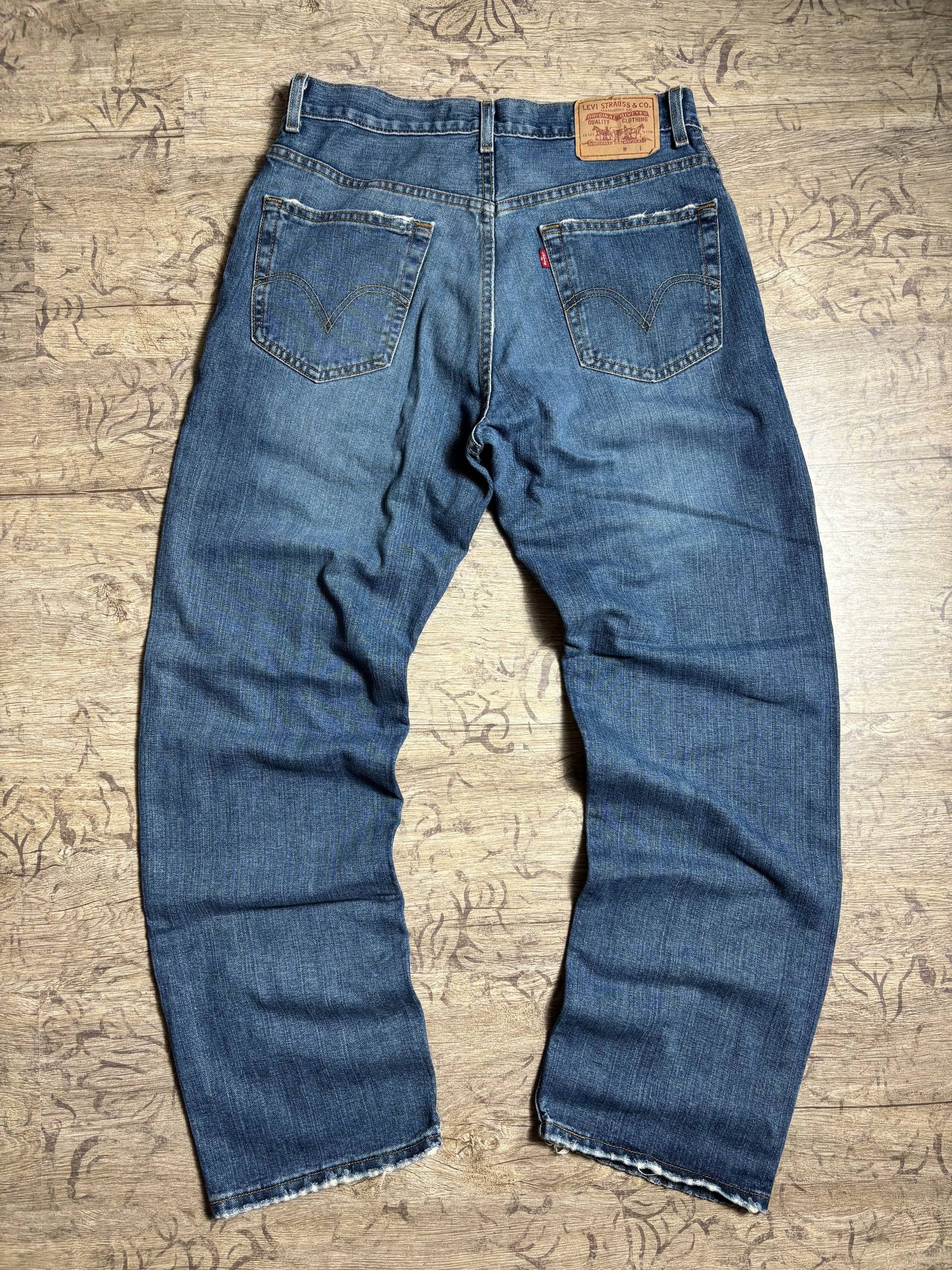 Levi's Levi's 559 Relaxed Straight Vintage Denim Jeans W32 L32 Size US 32 / EU 48 - 2 Thumbnail