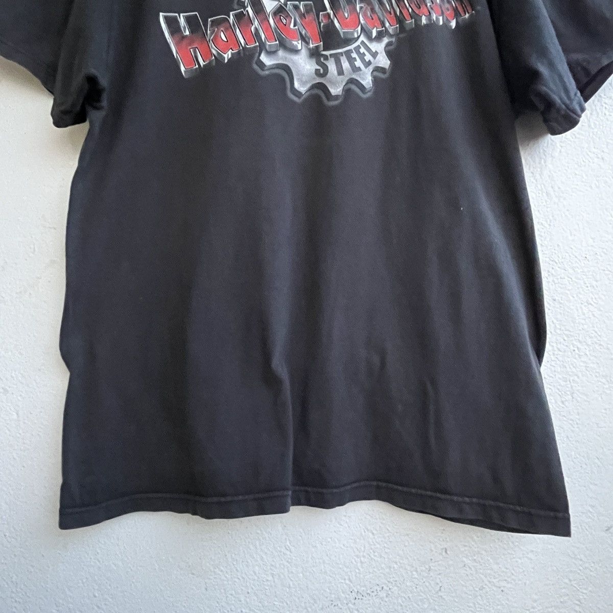 Harley Davidson Vintage Y2K Harley Davidson Barrigada Guam TShirt Size US L / EU 52-54 / 3 - 8 Thumbnail