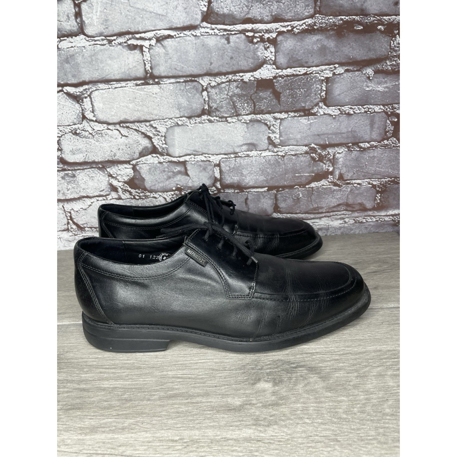 Mephisto Mephisto Air-Jet Black Leather Comfort Oxfords Casual Shoes Size US 9 / EU 42 - 14 Thumbnail