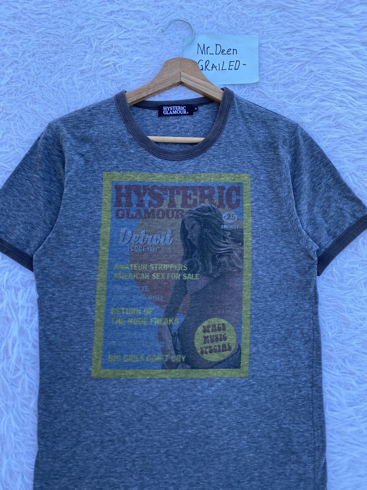 Hysteric Glamour Rare Vintage Hysteric Glamour Amateur Strippers Tee Size US S / EU 44-46 / 1 - 1 Thumbnail
