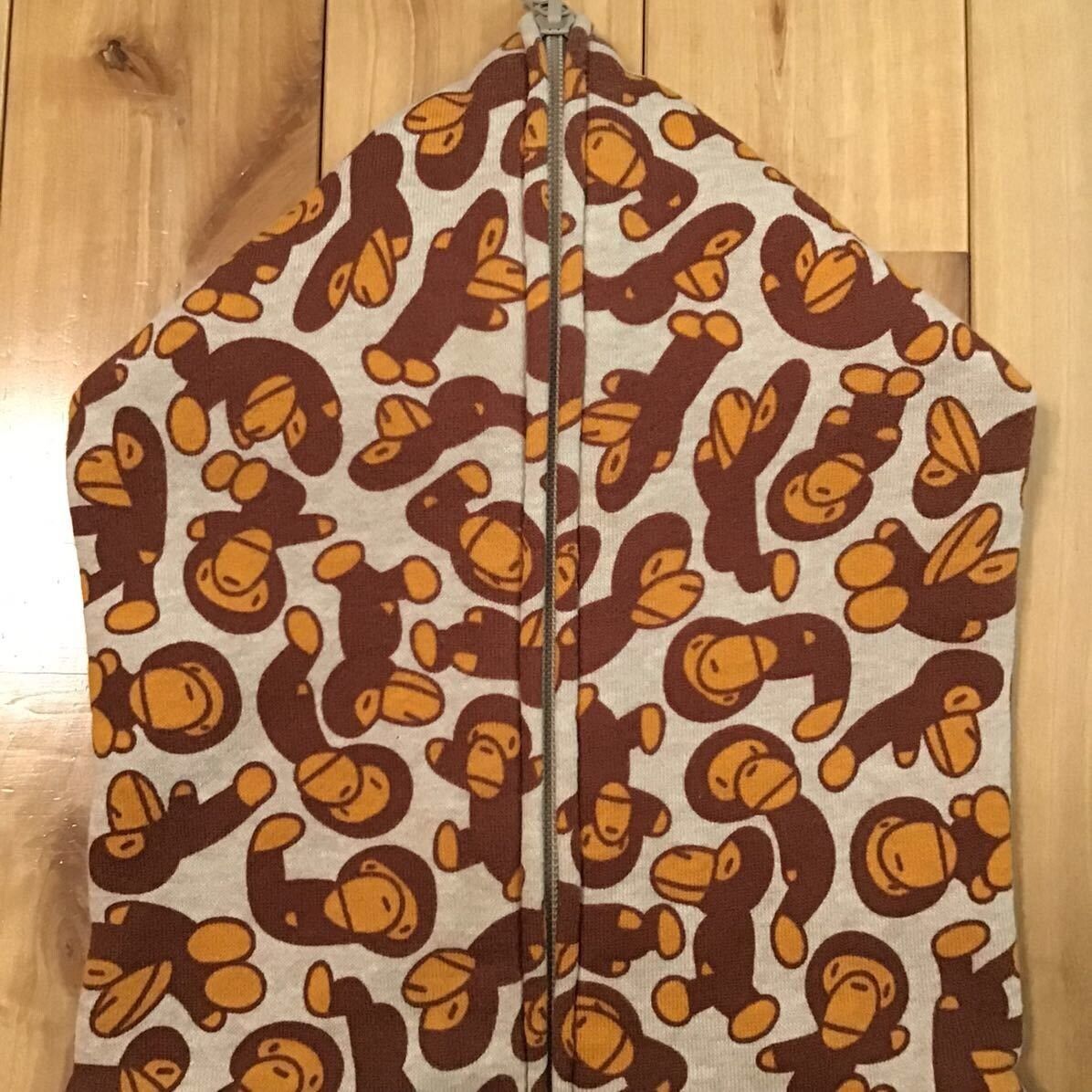 Bape BAPE Milo full zip hoodie beige a bathing ape NIGO Size US S / EU 44-46 / 1 - 3 Thumbnail