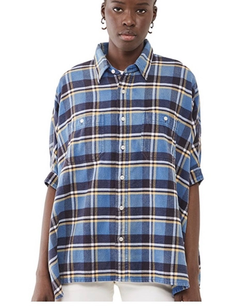R13 Oversized Boxy Shirt Small Size S / US 4 / IT 40 - 2 Thumbnail