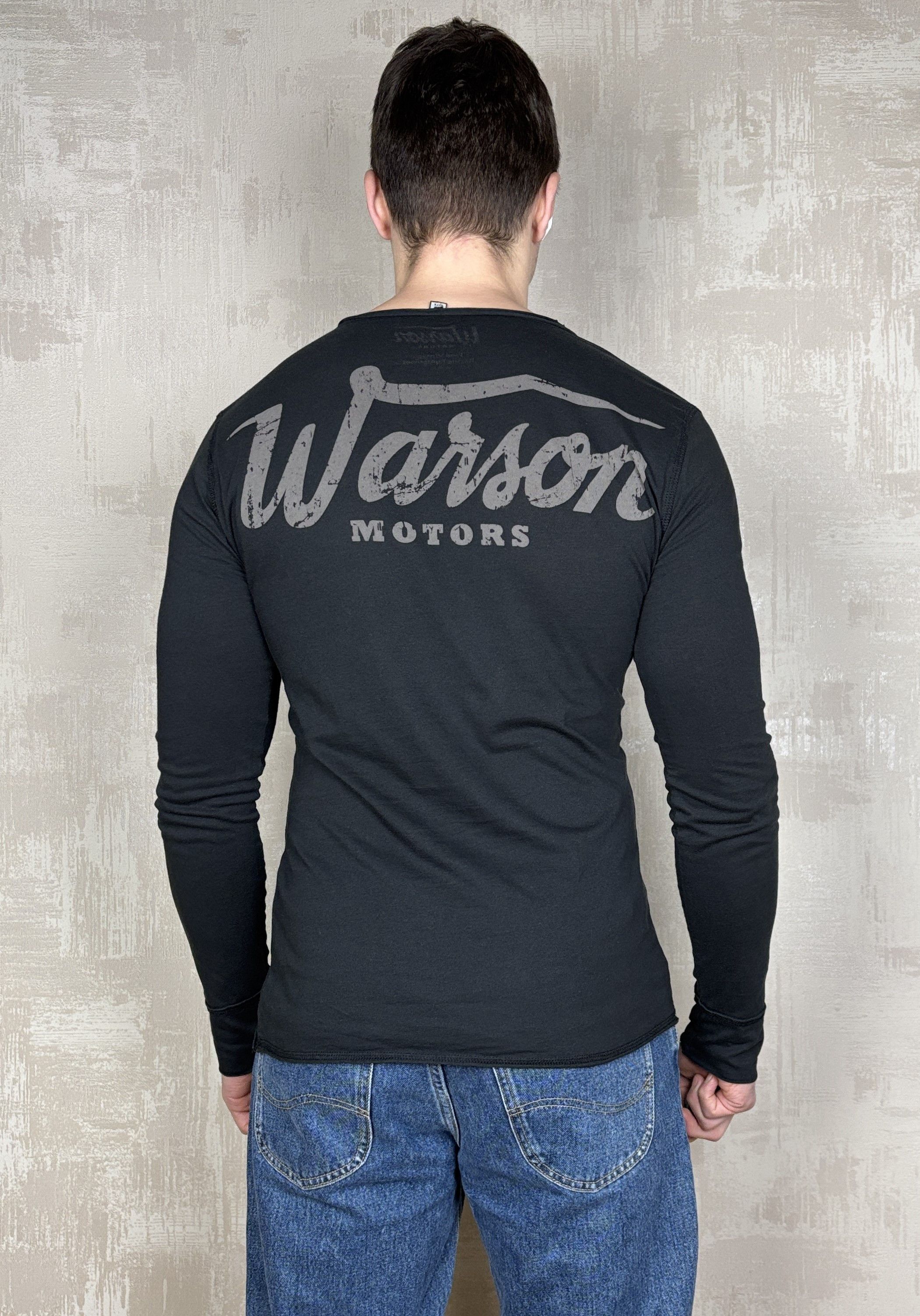 Other Warson Motors V-neck Long Sleeve T-shirt Size US L / EU 52-54 / 3 - 2 Thumbnail
