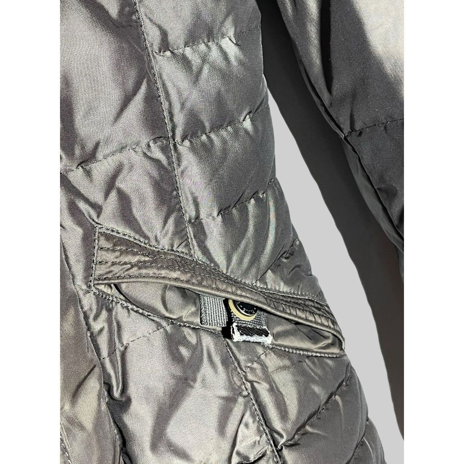 Parajumpers Parajumpers Jacket Long Down Special Edition 5 Year Anniversary Women S Check Photo Zipper Logo Long Sleeve Parajumpers Size S / US 4 / IT 40 - 6 Thumbnail