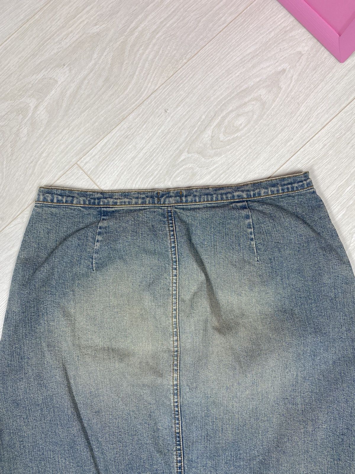 Dolce & Gabbana × Vintage Dolce & Gabbana Jeans Skirt Mini Size 28" / US 6 / IT 42 - 15 Thumbnail
