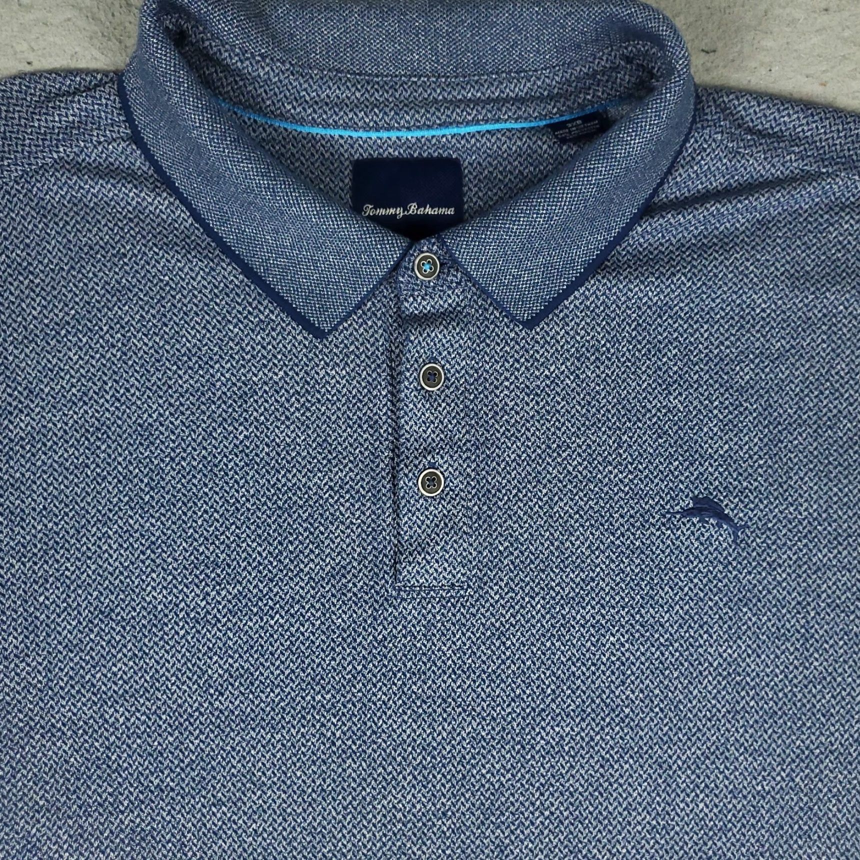 Tommy Bahama Tommy Bahama Polo Shirt Mens Big & Tall 3XB Blue Marlin Golf Casual Short Sleeve Polo Shirt Mens Blue Marlin Golf Casual 3XB Big & Tall Size US XXL / EU 58 / 5 - 2 Thumbnail