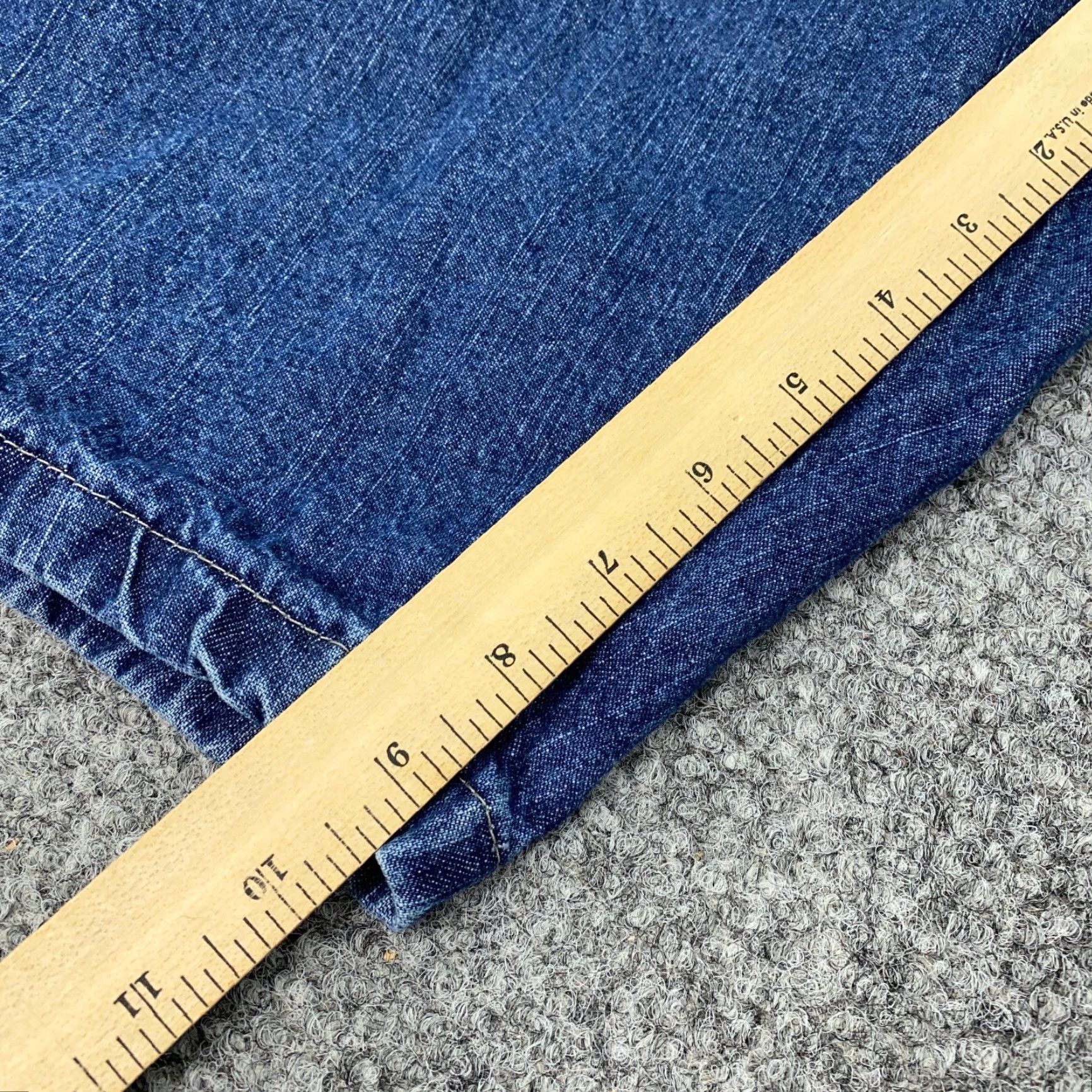 Wrangler VINTAGE Wrangler Denim Shorts Bermuda Men’s Size 38 Blue Relaxed Fit 90s Y2K Size US 38 / EU 54 - 5 Thumbnail