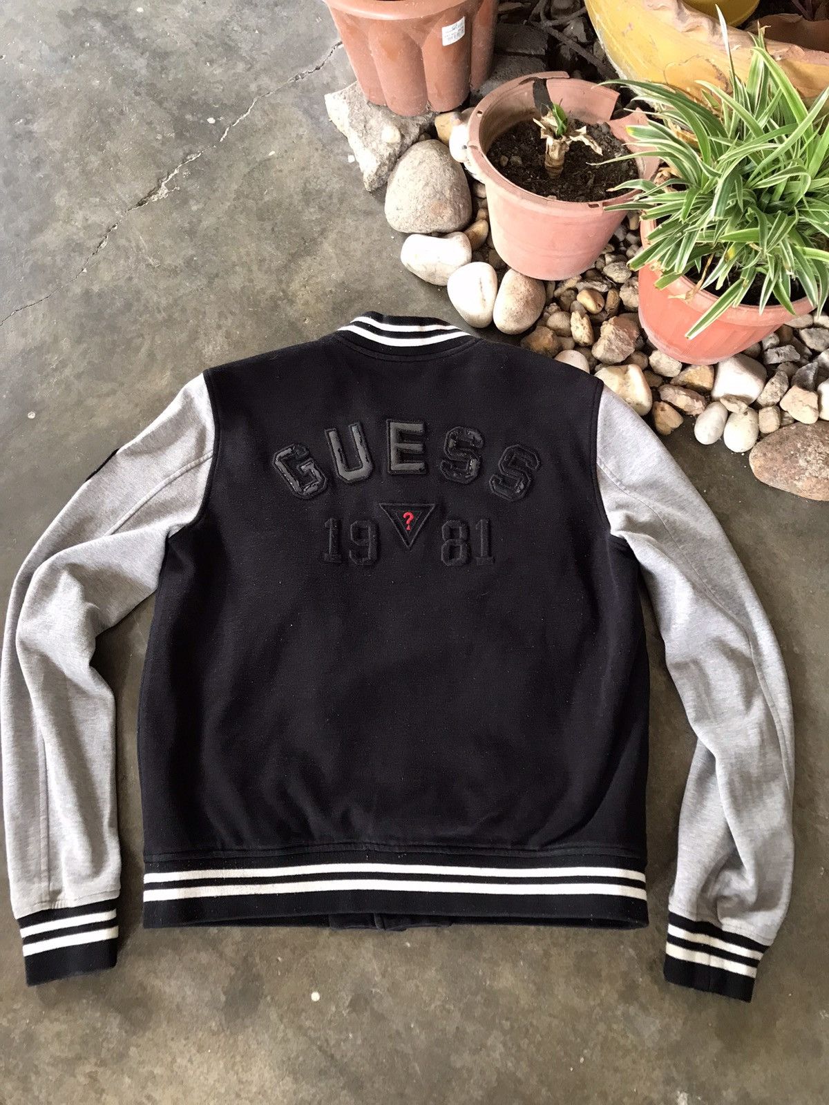Guess VINTAGE Guess L.A 1981 Varsity Jacket 🔥 Size XL / US 12-14 / IT 48-50 - 6 Thumbnail