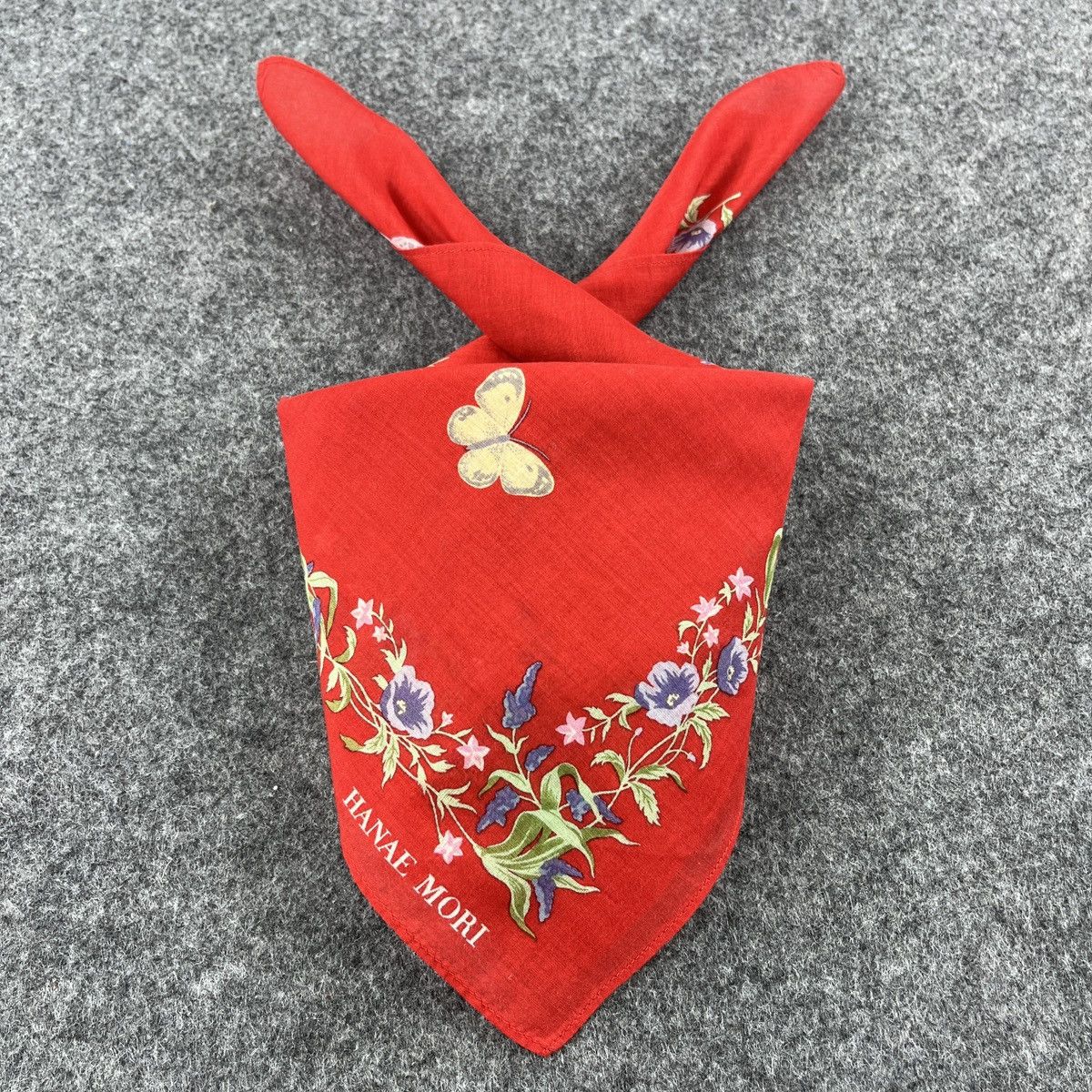 Hanae Mori × Japanese Brand Hanae Mori Bandana / Handkerchief / Neckerchief B378 Size ONE SIZE - 1 Thumbnail