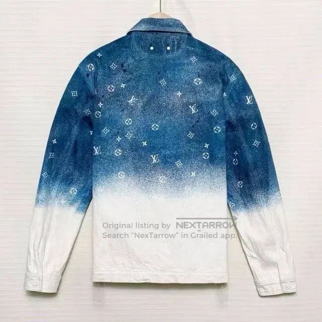 Louis Vuitton Louis Vuitton Starry Gradient Denim Jacket. Size US M / EU 48-50 / 2 - 2 Thumbnail