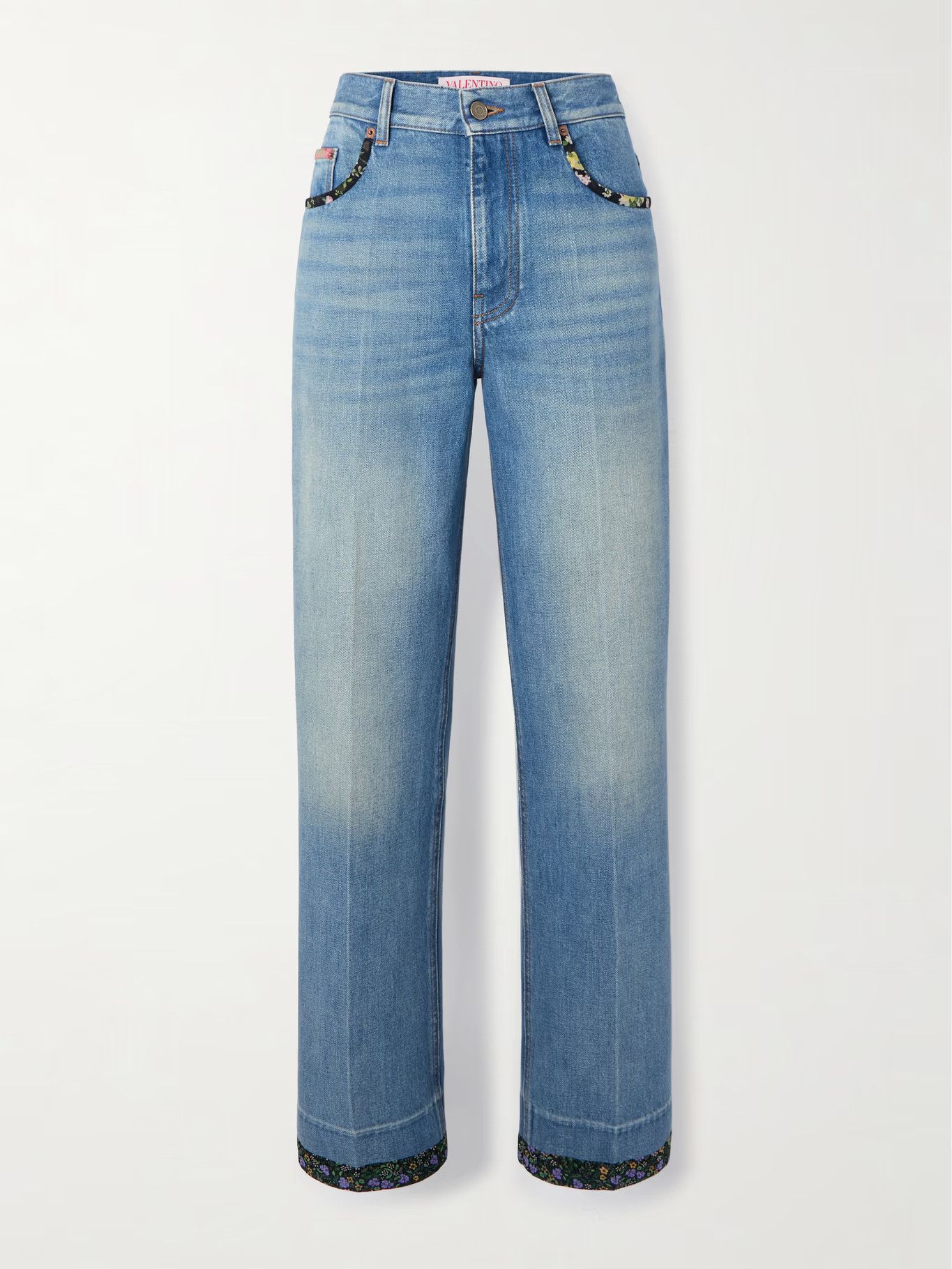 Valentino o1y0326 Denim Pant in Blue Size 26" / US 2 / IT 38 - 1 Thumbnail