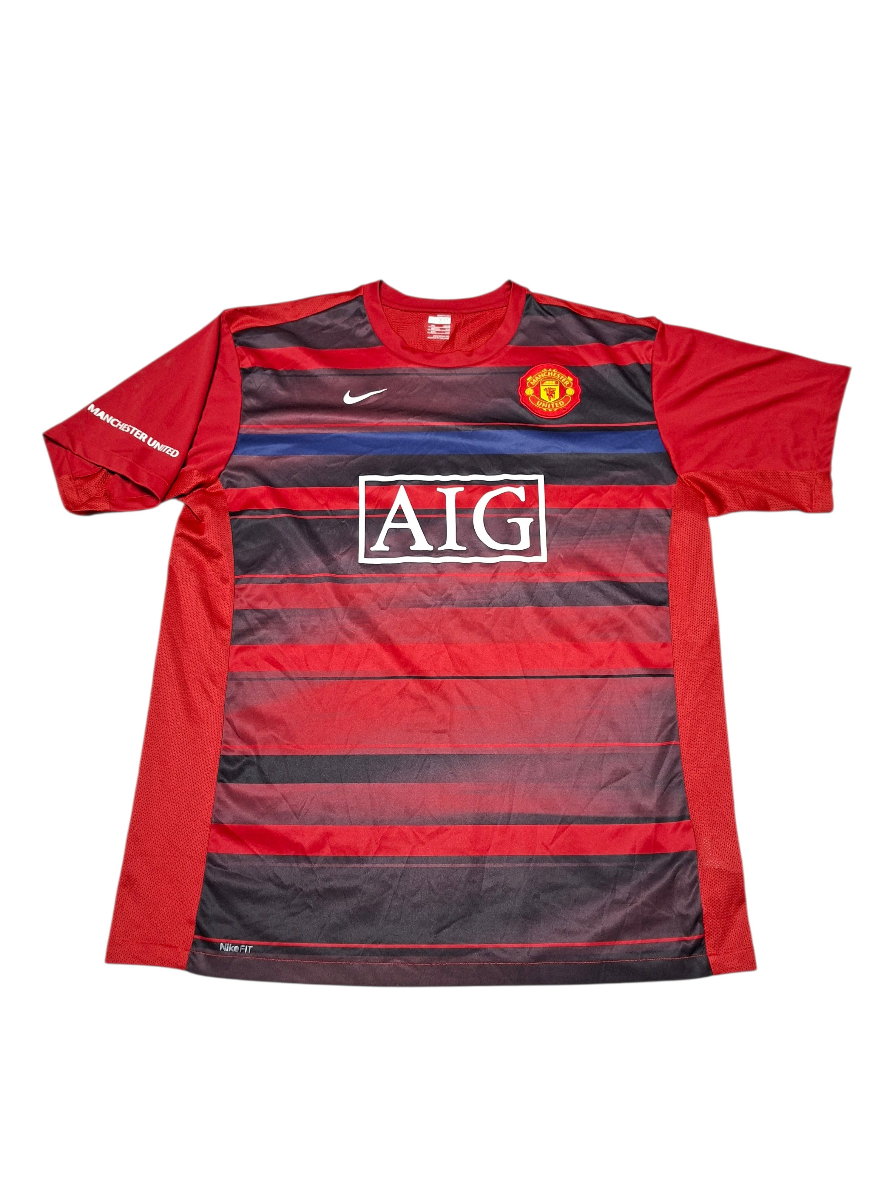 MANCHESTER UNITED NIKE VINTAGE 2009 SOCCER JERSEY TEE