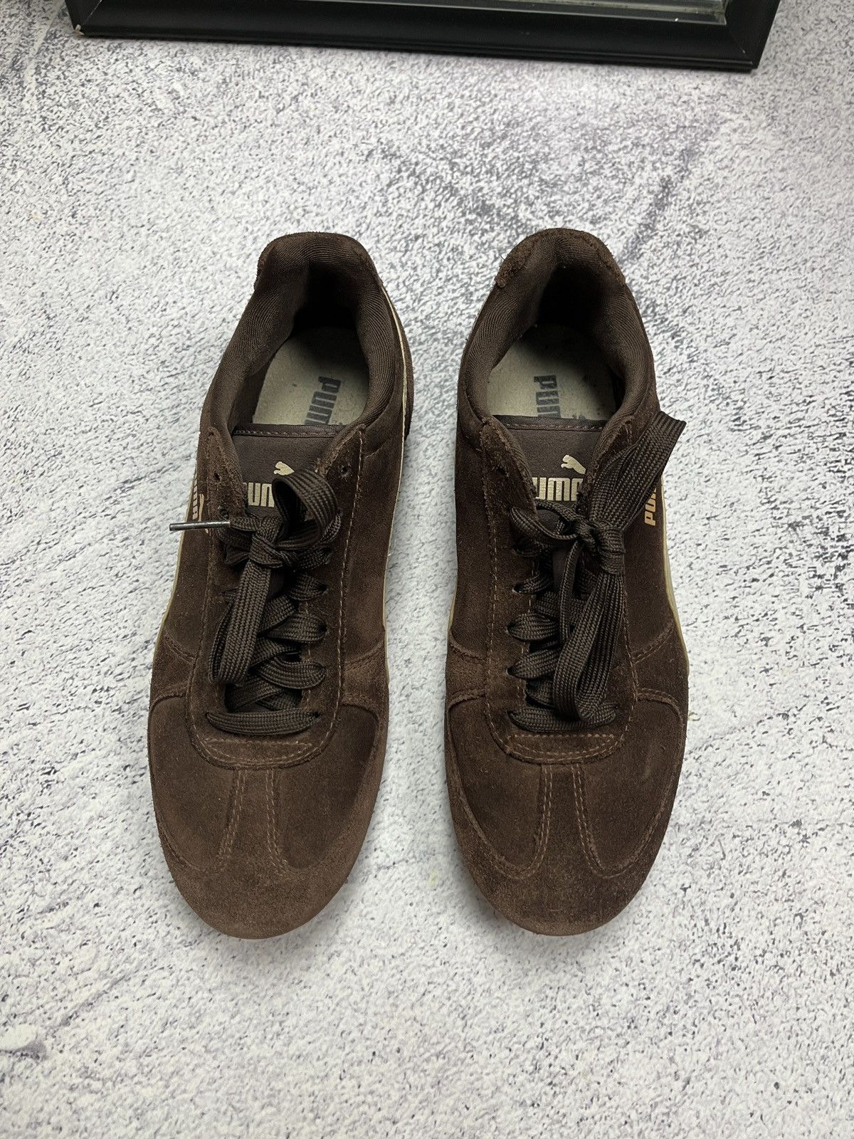Puma Puma Speedcat Brown Vintage 90’s Sneakers Y2K Hype Japanese Size US 7 / IT 37 - 5 Thumbnail