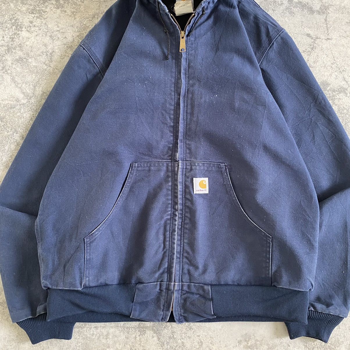 Carhartt Vintage Carhartt Duck Canvas Hooded Active Jacket J161 Size US M / EU 48-50 / 2 - 8 Thumbnail