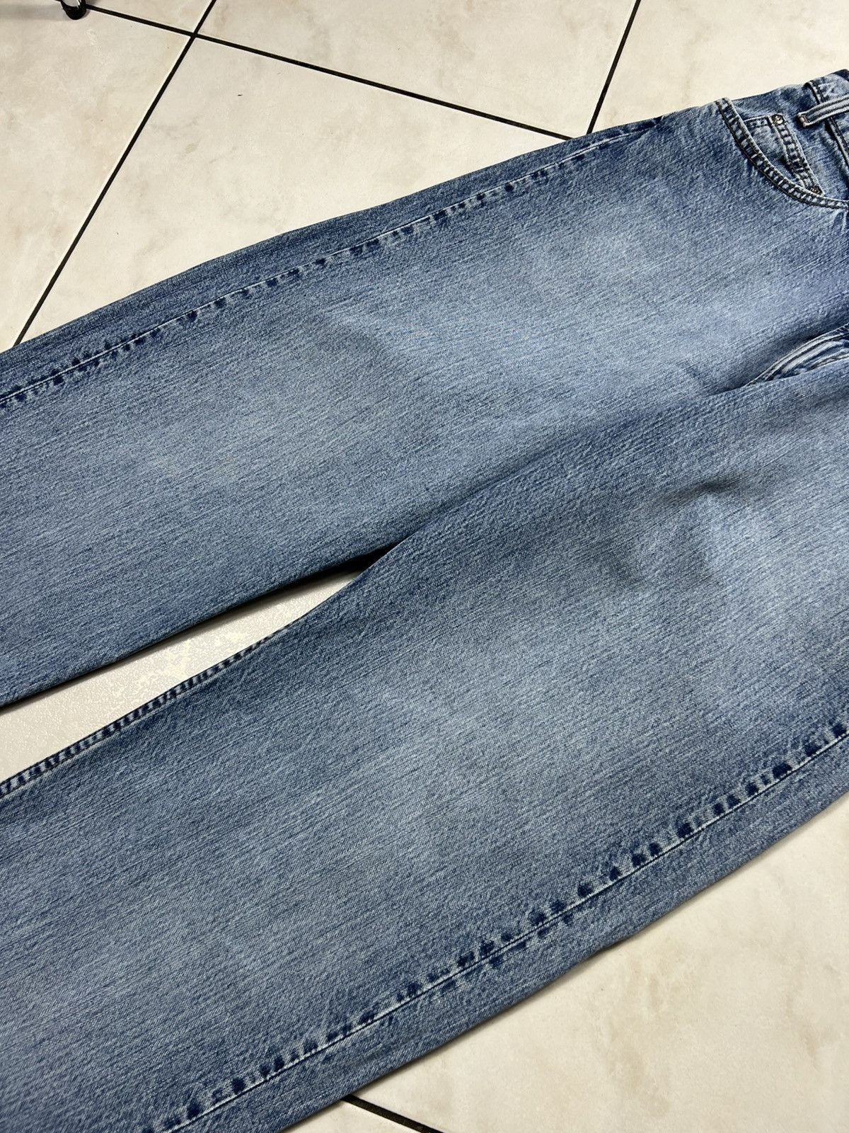 Levi's Vintage 90s Levi’s silver tab baggy retro washed denim jeans Size US 34 / EU 50 - 8 Thumbnail