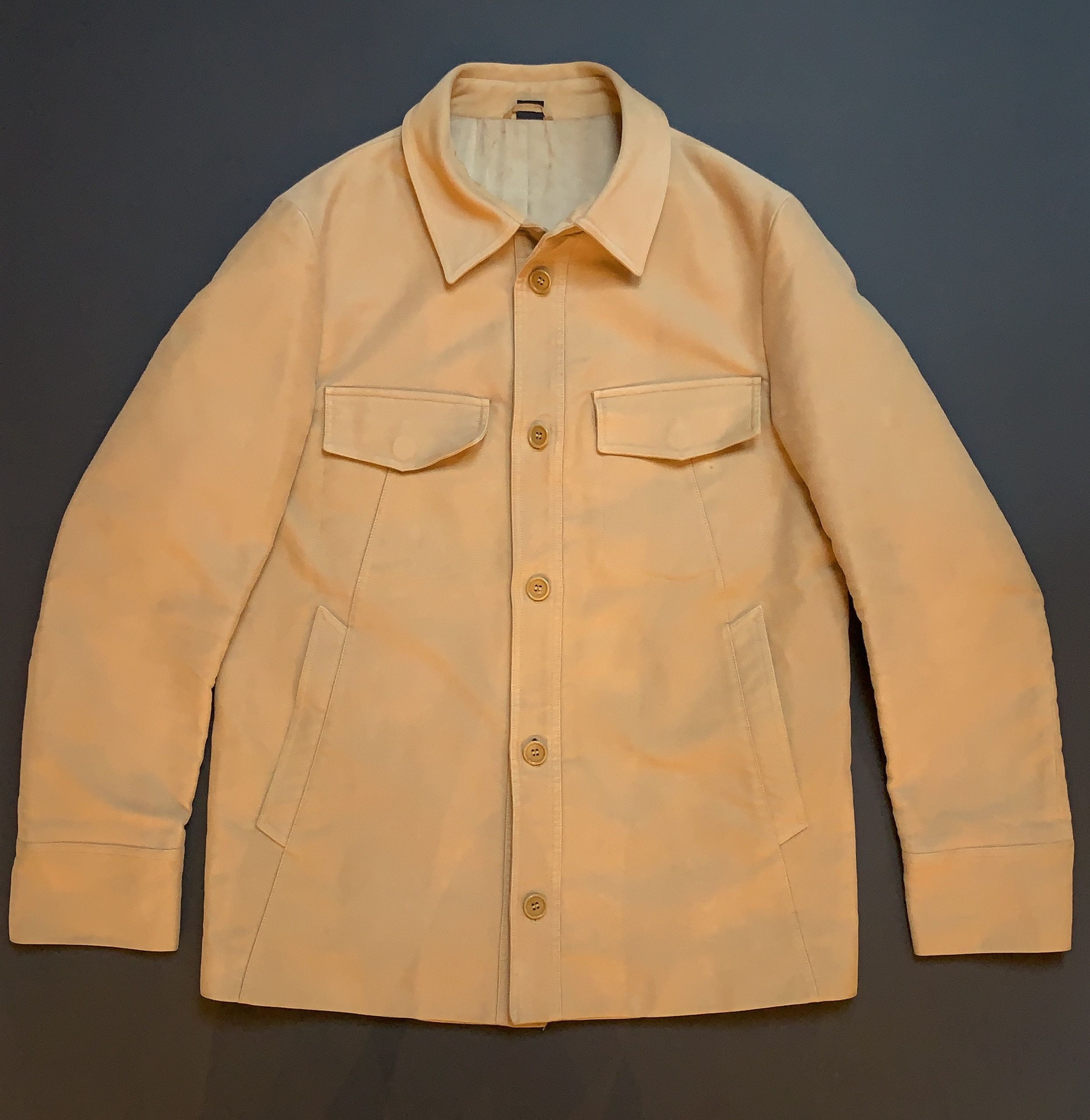 Helmut Lang Helmut Lang 90s moleskin cotton trucket jacket Rare Size US M / EU 48-50 / 2 - 1 Thumbnail
