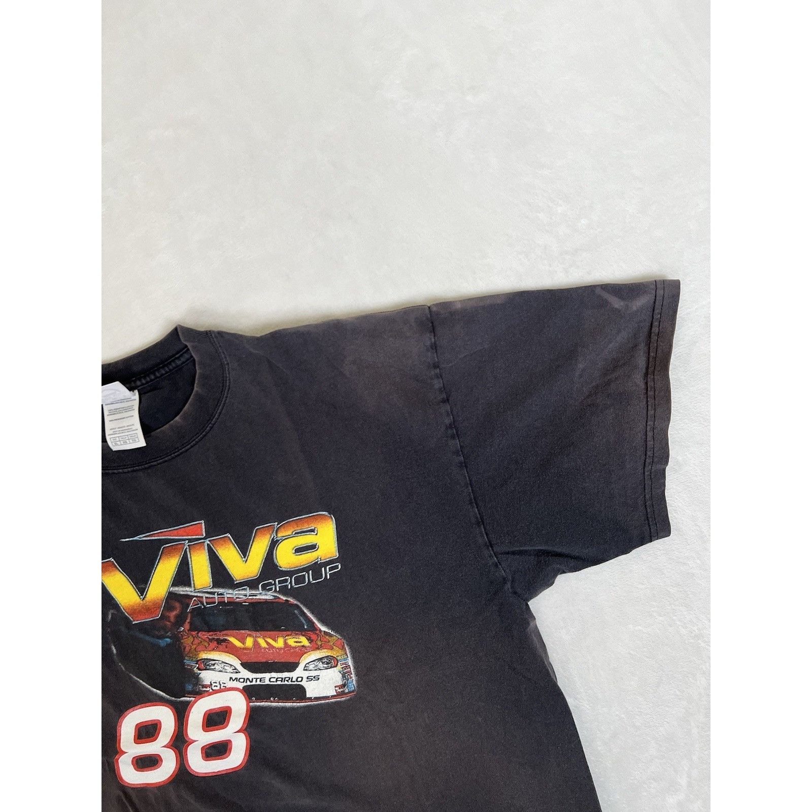Delta Vintage Jaime Dick Viva Auto Group NASCAR Racing T-Shirt Siz Size US XL / EU 56 / 4 - 7 Thumbnail