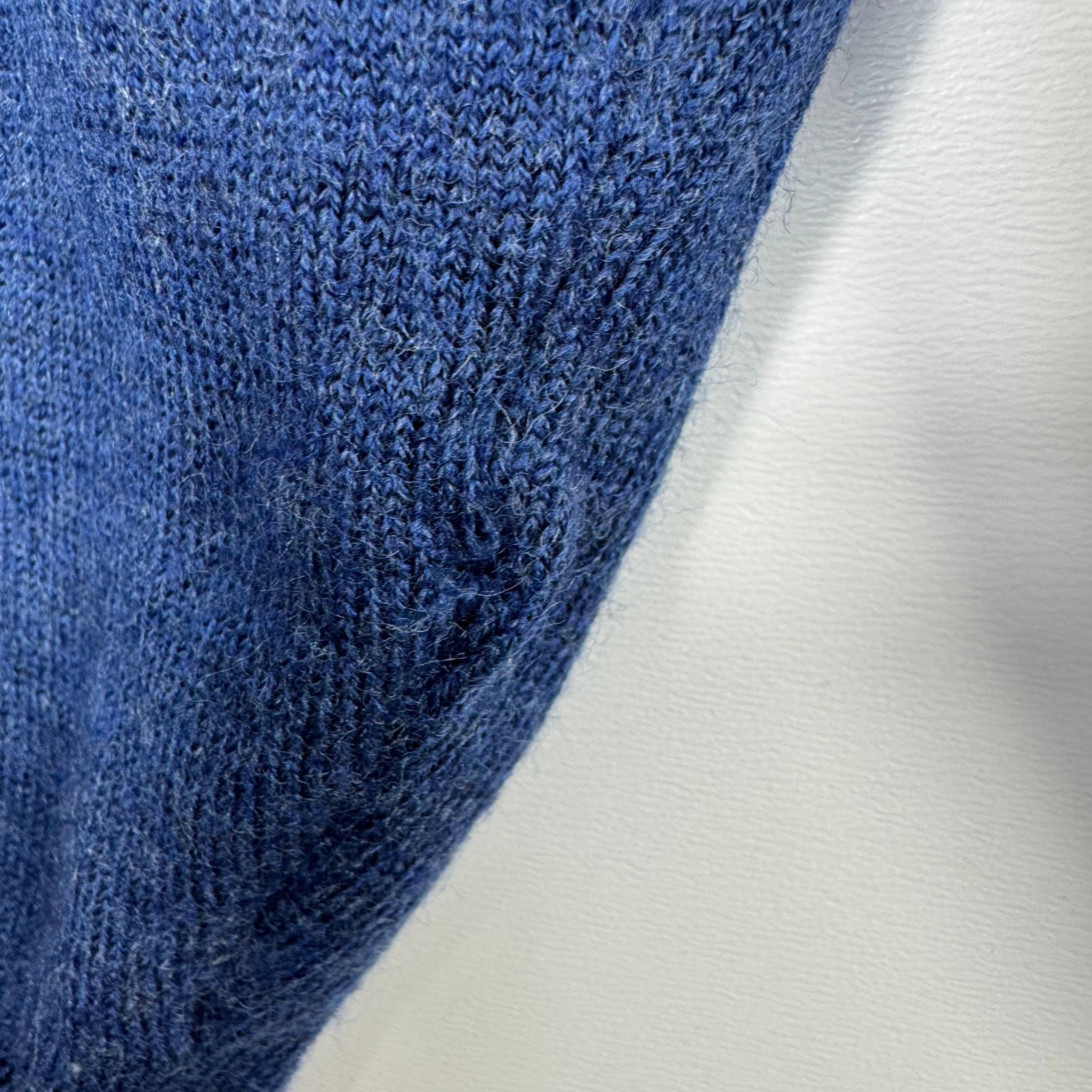 Hugo Boss Hugo Boss Knit Polo Sweater Navy Mens Size M Size US M / EU 48-50 / 2 - 9 Thumbnail