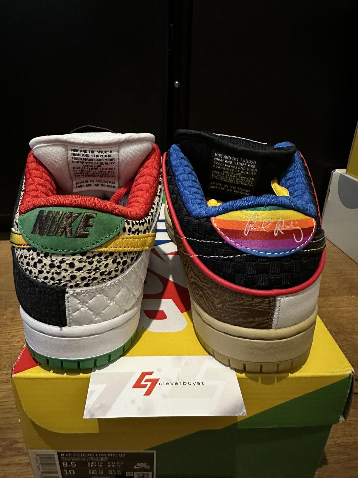 Nike Nike SB Dunk low What The Paul Size US 8.5 / EU 41-42 - 4 Thumbnail