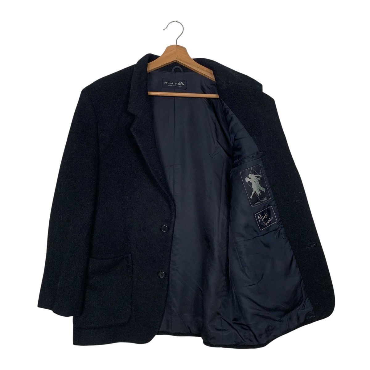 Other ANNIE NOILLE Mink Wunl Blazer Suit Jacket #2922-C132 Size US S / EU 44-46 / 1 - 9 Thumbnail
