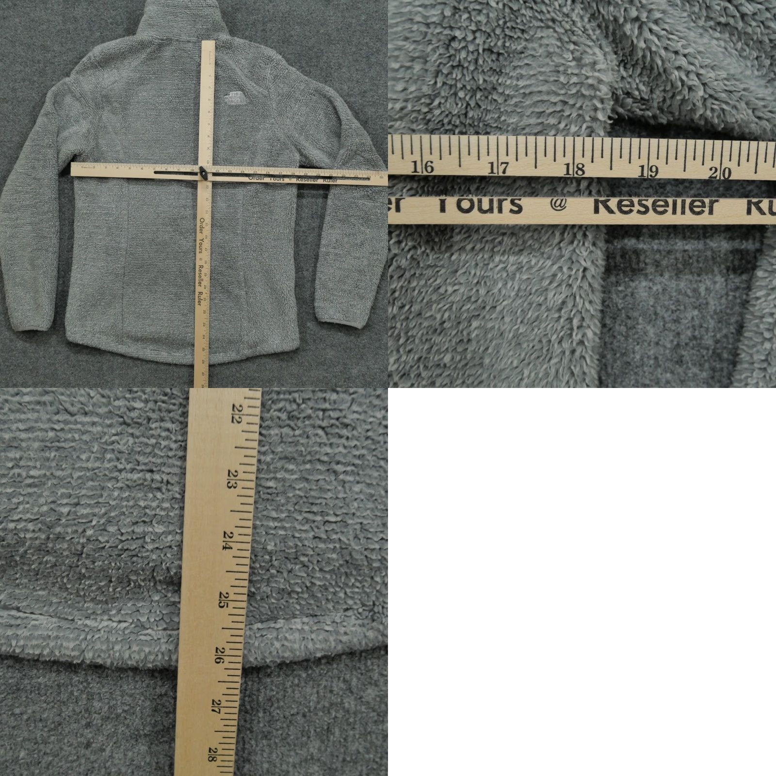 The North Face The North Face Jacket Womens M Grey Fleece Full Zip Outdoor Shirt Size M / US 6-8 / IT 42-44 - 9 Thumbnail