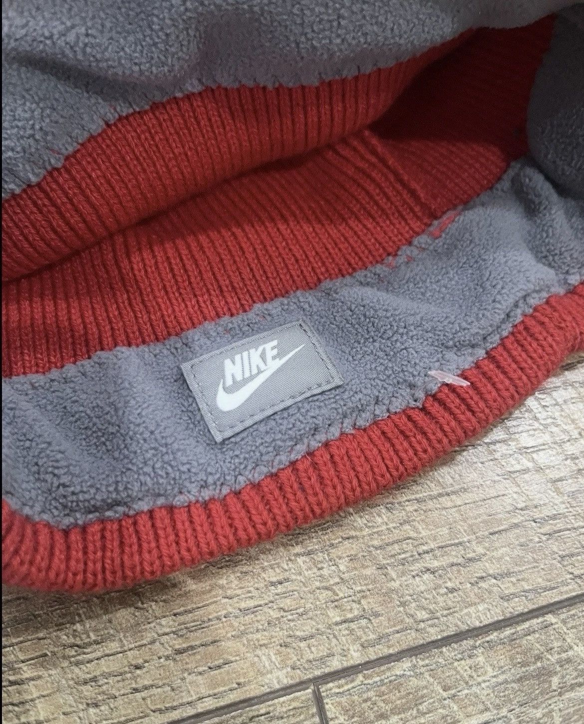 Nike NEW Vintage Y2k Nike Audio Headphones Beanie Red Tech NWOT Size ONE SIZE - 4 Thumbnail